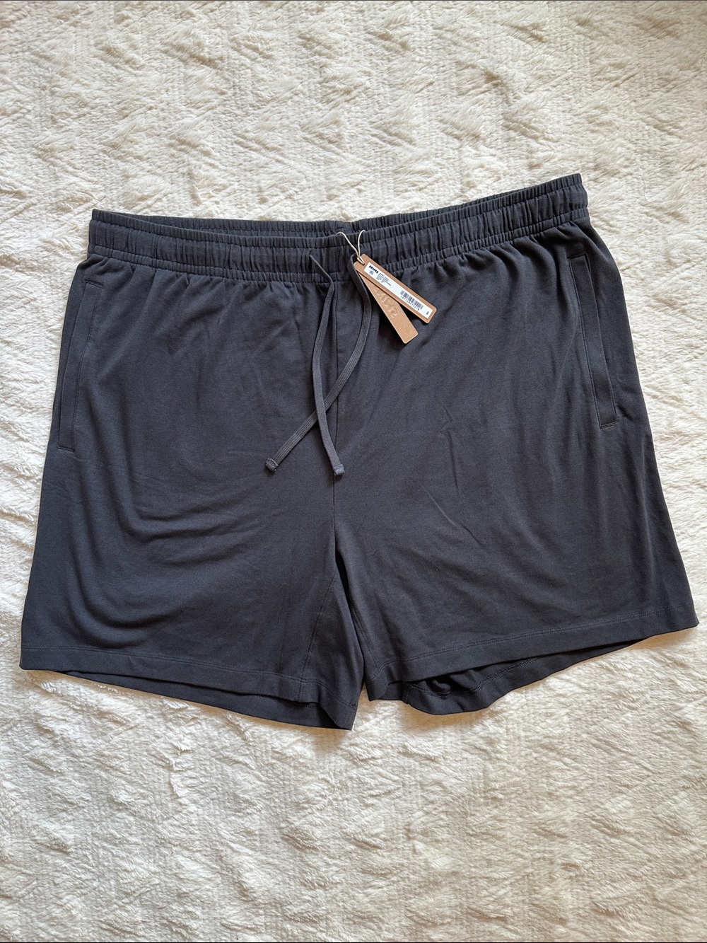 SKIMS Ash Jersey Lounge Relaxed Shorts